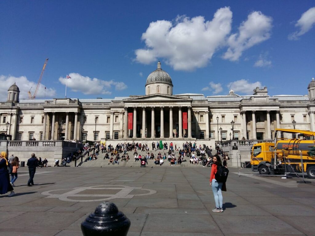 Museu National Galery no centro de Londres Museu National Galery no centro de Londres