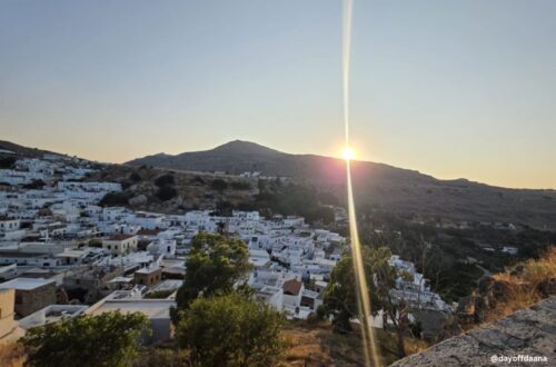 Lindos do alto - Rodes- Grecia