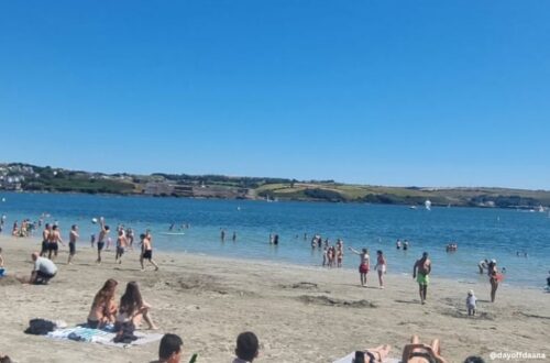 Praia de Kinsale em COrk