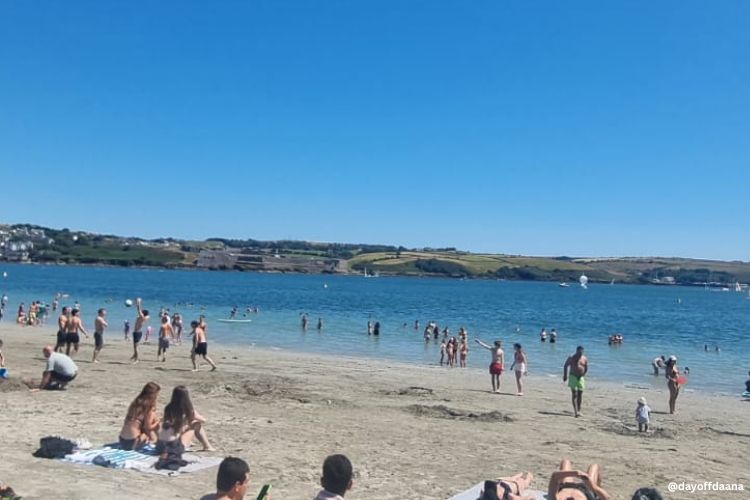 Praia de Kinsale em COrk
