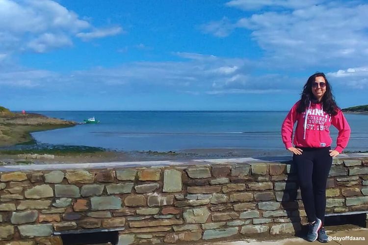 fountastown 2019 A foto de 2019 na praia em Cork sem carro.