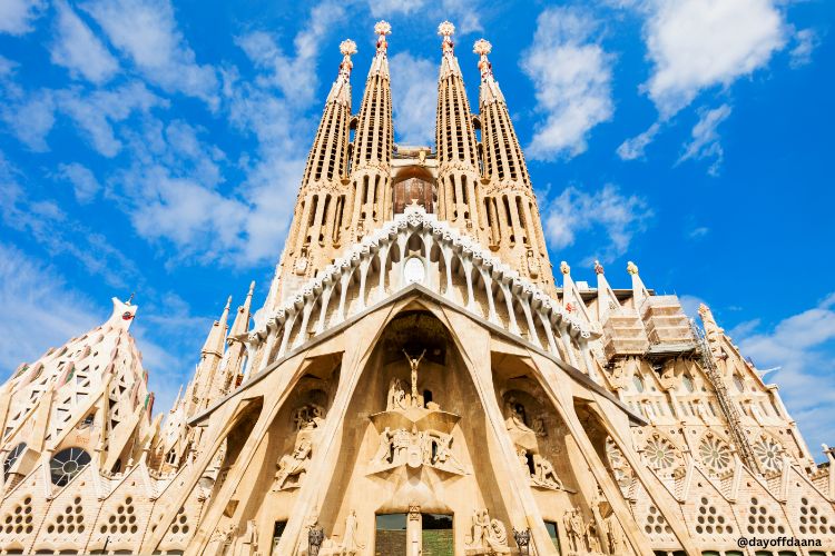 sagrada familia sagrada familia, Barcelona, faixada frontal