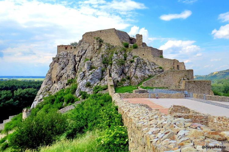 Castelo de Devín - opcao do que fazer em Bratislava