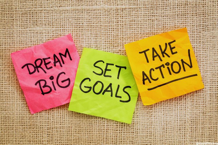 sonho grande, tehna metas e faca acoes, pode ser um grande desafio no meio de hoje por isso e importante refletir ate onde viagens sao o que quer