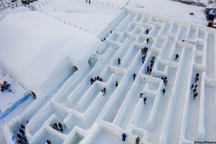 Labirinto de gelo, uma opcao turistica que vale muito a pena, o que fazer em Zakopane